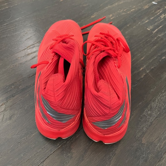 ADIDAS NEMEZIZ 19.3 IN Men's Soccer Shoe -Active Red Size 12 - Picture 4 of 5